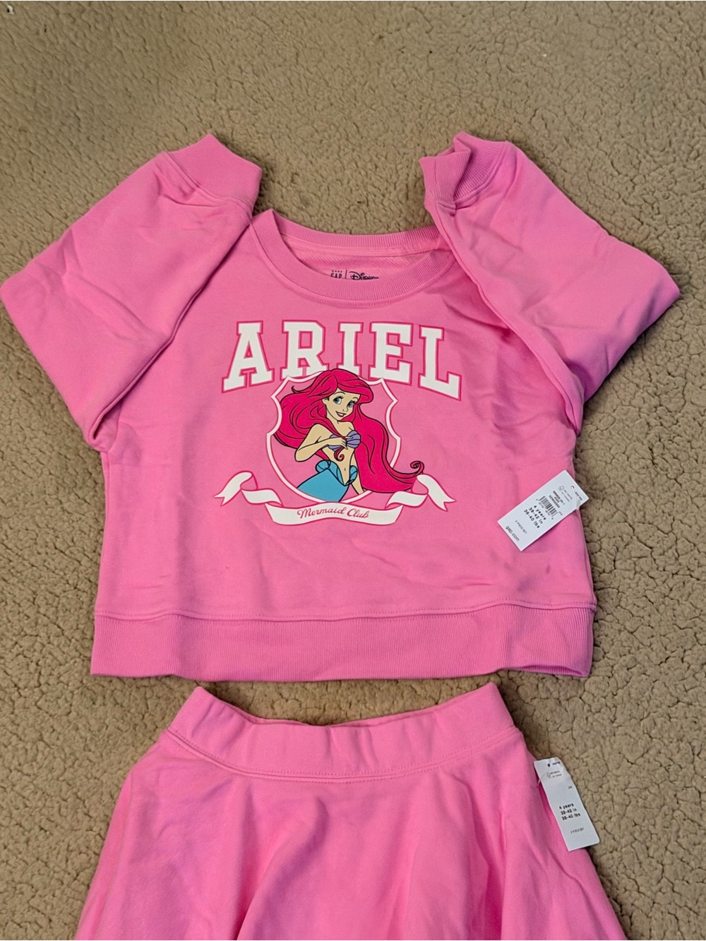 🤍New Gap × Disney Toddler VintageSoft Terry Skort Set🤍 - Picture 3 of 6